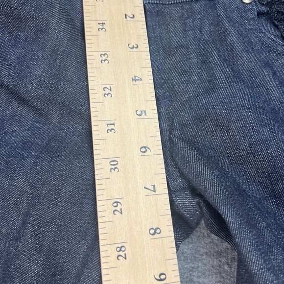 Exte Jean Pants Women's Size 26 Black Lace & Beads Made in Italy - Picture 14 of 16